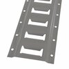 Vestil E-TRACK 5 FOOT GRAY, PK10 E-TRK-5-GY-10PK